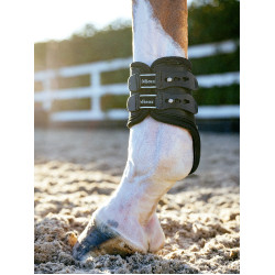 Einfache Gamaschen Exo-Flex® LeMieux Schwarz / Silber