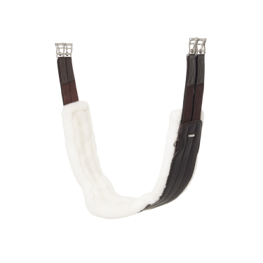 LeMieux Hunter Gurt mit abnehmbarem Merino+ Lammfell