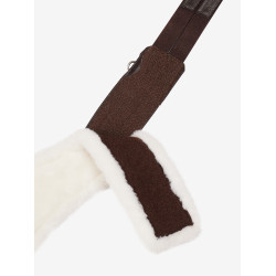 LeMieux Hunter Gurt mit abnehmbarem Merino+ Lammfell Havanna Braun LeMieux Hunter Gurt mit abnehmbarem Merino+ Lammfell Havanna Braun