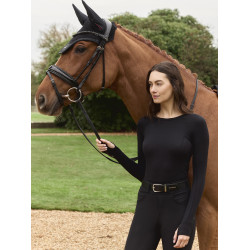 Langarm-T-Shirt LeMieux nahtlos Britney Schwarz