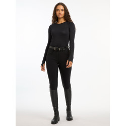 Langarm-T-Shirt LeMieux nahtlos Britney Schwarz