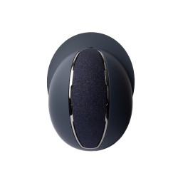 Schimmernder Metall-Helm Monarch II Horze Dunkelblau