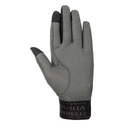 Livigno HKM Handschuhe Schwarz / Grau
