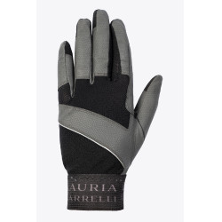 Livigno HKM Handschuhe Schwarz / Grau