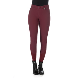 Hose Livigno Vollbesatz Silikon HKM Damen Lauria Garrelli Bordeaux