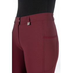 Hose Livigno Vollbesatz Silikon HKM Damen Lauria Garrelli Bordeaux