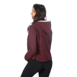 Damen-Sweatshirt Livigno HKM Bordeaux Damen-Sweatshirt Livigno HKM Bordeaux
