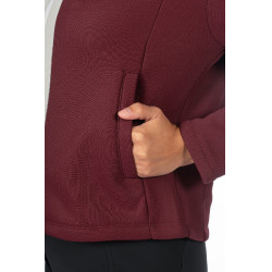 Damen-Sweatshirt Livigno HKM Bordeaux Damen-Sweatshirt Livigno HKM Bordeaux