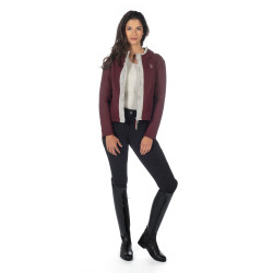 Damen-Sweatshirt Livigno HKM Bordeaux Damen-Sweatshirt Livigno HKM Bordeaux