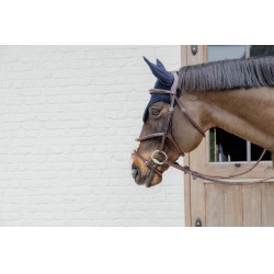 Geflochtener Trensenzaum mit kombiniertem Reithalfter New English Collection by Dy'on Geflochtener Trensenzaum mit kombiniertem Reithalfter New English Collection by Dy'on