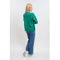 Sweat Santana Harcour Smaragdgrün Gr&uuml;n