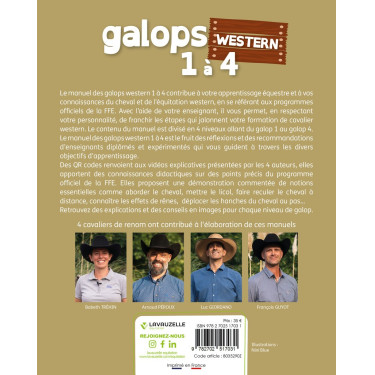Galopp WESTERN 1 bis 4 mit Videos Lavauzelle Galopp WESTERN 1 bis 4 mit Videos Lavauzelle