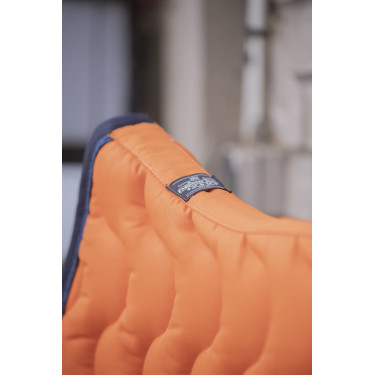 Wavy Satteldecke Paddock Sports Orange / Marineblau