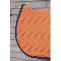 Wavy Satteldecke Paddock Sports Orange / Marineblau