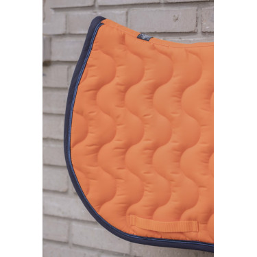 Wavy Satteldecke Paddock Sports Orange / Marineblau