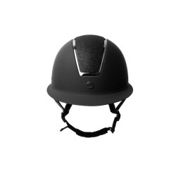 Schimmernder Metall-Helm Monarch II Horze Schwarz / schwarz Schimmernder Metall-Helm Monarch II Horze Schwarz / schwarz