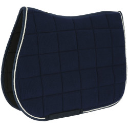 Satteldecke Riding World Corduroy Marine Marineblau