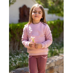 Mini LeMieux Cici Crew Pullover Blüte Lila