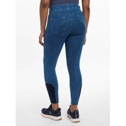 LeMieux Dolly Denim Reithose Damen Denim Blau
