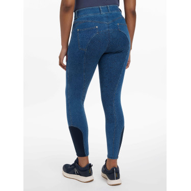 LeMieux Dolly Denim Reithose Damen Denim Blau