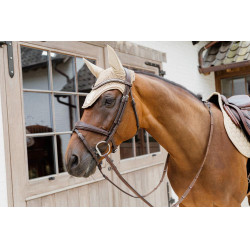 Fliegenhaube Wellington 3D Logo Rope Kentucky Beige