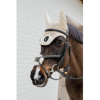 Trense mit geflochtenem Kombinationsnasenriemen D Collection Dy'on Schwarz Trense mit geflochtenem Kombinationsnasenriemen D Collection Dy'on Schwarz