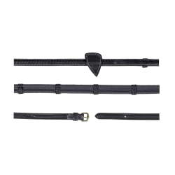 Gummizügel 1/2" mit 7 Stoppern und geflochtener Verarbeitung D Collection Dy'on
