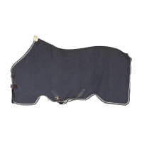 Trocknende Decke aus veganer Wolle Kentucky Grau