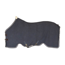 Trocknende Decke aus veganer Wolle Kentucky Grau