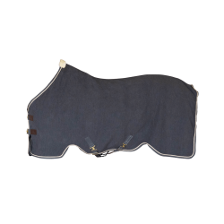 Trocknende Decke aus veganer Wolle Kentucky Grau