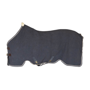 Trocknende Decke aus veganer Wolle Kentucky Grau