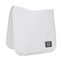 Wettkampf-Schabracke 2 Nummern Dressur Kentucky Weiß Weiß Wettkampf-Schabracke 2 Nummern Dressur Kentucky Weiß Weiß