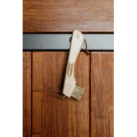 Hufkratzer mit Metallborsten und Magnet Grooming Deluxe Braun