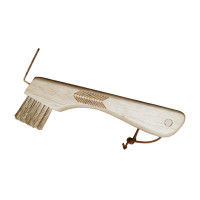 Hufkratzer mit Metallborsten und Magnet Grooming Deluxe Braun Hufkratzer mit Metallborsten und Magnet Grooming Deluxe Braun