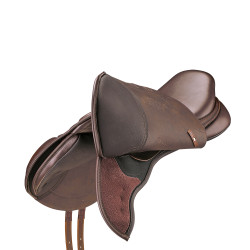 Sattel Arena Jump Monoblatt Schwarz