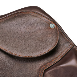 Sattel Arena Jump Monoblatt Schwarz