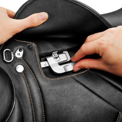 Sattel Bates Advanta Schwarz