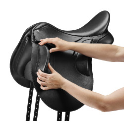 Vielseitigkeitssattel Bates Versa Schwarz