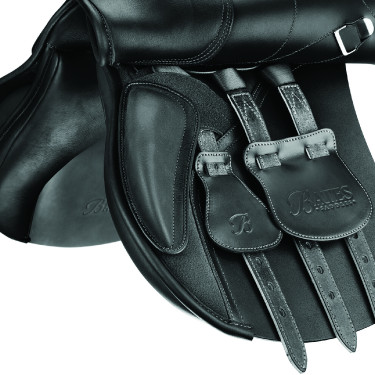 **Bates Plus Vielseitigkeitssattel** Schwarz **Bates Plus Vielseitigkeitssattel** Schwarz