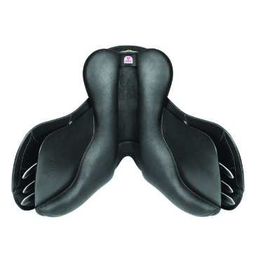 **Bates Plus Vielseitigkeitssattel** Schwarz **Bates Plus Vielseitigkeitssattel** Schwarz