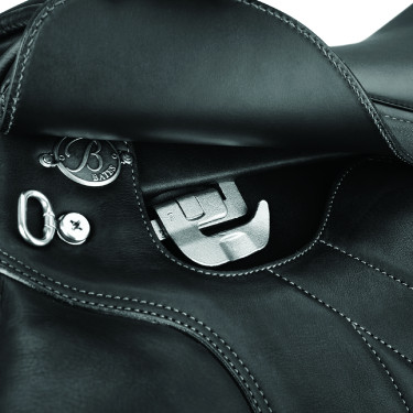 Vielseitigkeitssattel Bates SC+ Luxusleder Schwarz Vielseitigkeitssattel Bates SC+ Luxusleder Schwarz