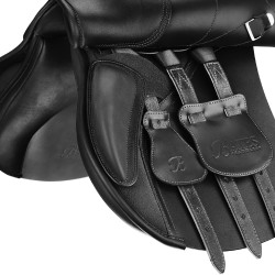 Vielseitigkeitssattel Bates SC+ Luxusleder Schwarz