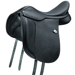 Vielseitigkeitssattel Bates Wide Leder Heritage