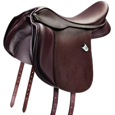 Vielseitigkeitssattel Bates Wide Leder Heritage Braun Vielseitigkeitssattel Bates Wide Leder Heritage Braun