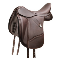 Dressursattel Bates Plus Luxe-Leder Braun Dressursattel Bates Plus Luxe-Leder Braun
