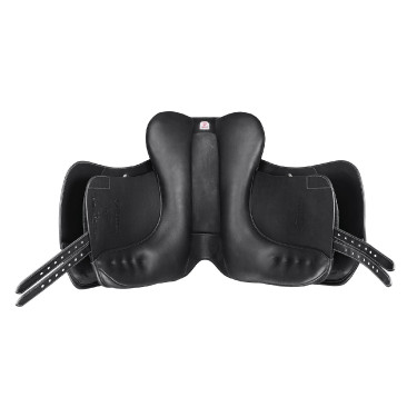Dressursattel Bates Plus Luxe-Leder Schwarz Dressursattel Bates Plus Luxe-Leder Schwarz