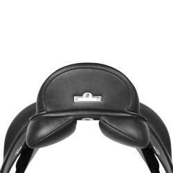 Dressursattel Bates Plus Luxe-Leder Schwarz Dressursattel Bates Plus Luxe-Leder Schwarz