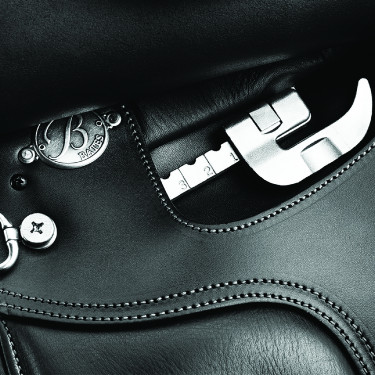 Dressursattel Bates Pony Schwarz Dressursattel Bates Pony Schwarz