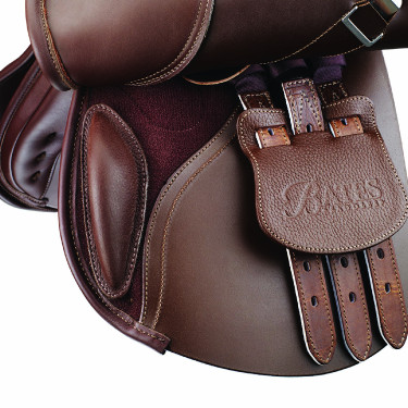 Sattel Bates Pony Elevation Plus Luxusleder Braun Sattel Bates Pony Elevation Plus Luxusleder Braun