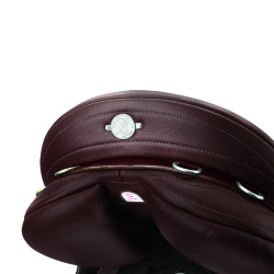 Sattel Bates Kimberley Stock Leder Heritage Braun Sattel Bates Kimberley Stock Leder Heritage Braun